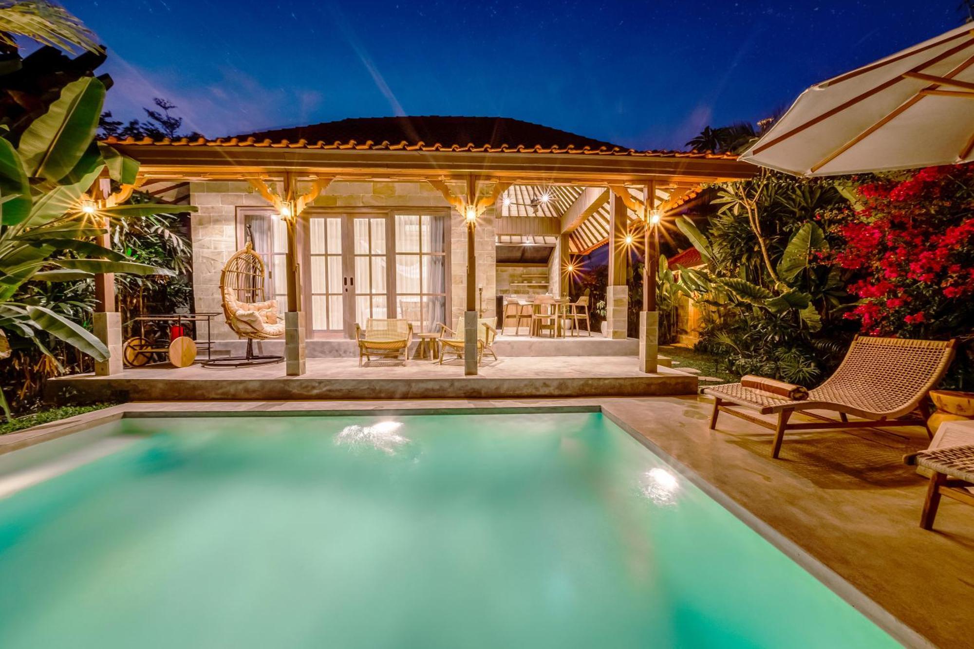 Nyaman Villas By Evdekimi Ubud Chambre photo