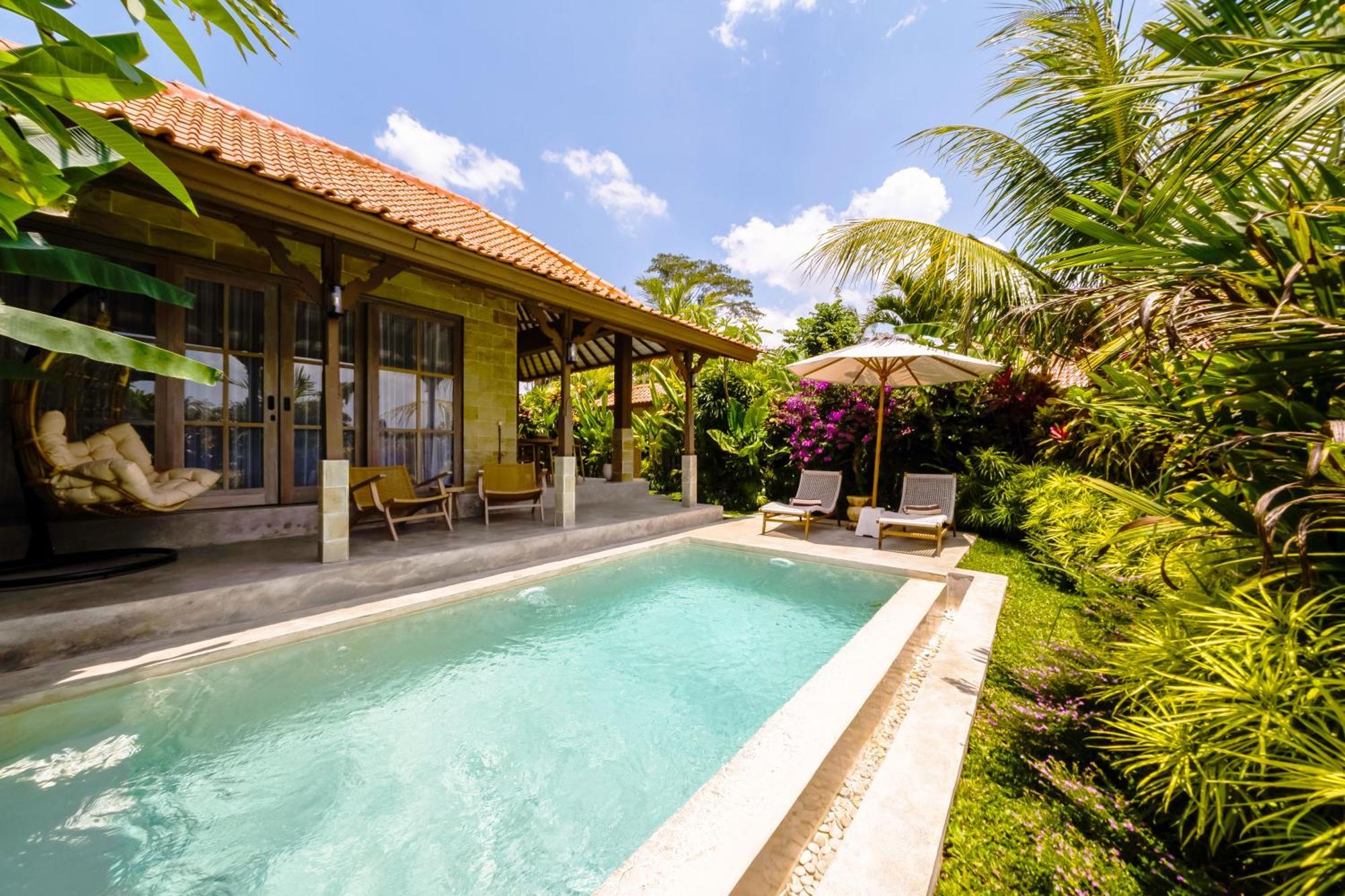 Nyaman Villas By Evdekimi Ubud Chambre photo